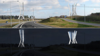 Illustration for article titled Yggdrasil Electric Pole Is as Pretty as Its Name Is Awkward